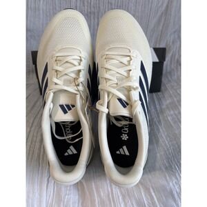 Adidas Runfalcon 5 Mens Size 11.5 Running Shoes White Navy Blue JR5088 NIB